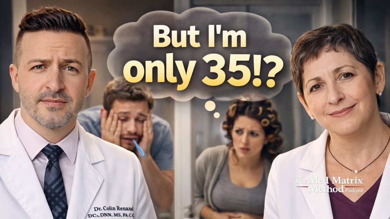 Cellular Aging After 35: How Hormone Decline, Blood Sugar, and Inflammation Accelerate Aging - Med Matrix functional medicine video
