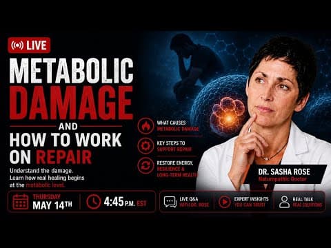 Metabolic Damage and How to Work on Repair - Med Matrix Podcast