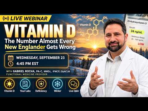 Med Matrix Podcast: Vitamin D in New England: What a Normal Level Means and Who Should Test