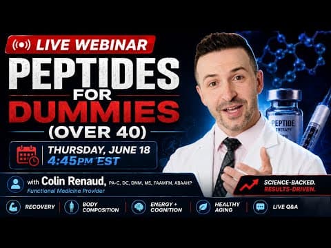 Peptides Over 40: What They Are and How to Use Them Safely - Med Matrix Podcast