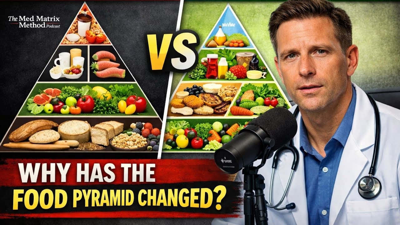 Is Cholesterol Actually Bad? Shocking Changes to the Updated 2026 Food Pyramid! - Med Matrix functional medicine video