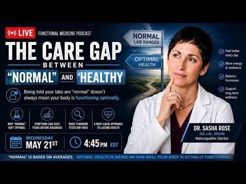 Normal vs Healthy: Why Your Labs Look Fine but You Feel Awful - Med Matrix Podcast