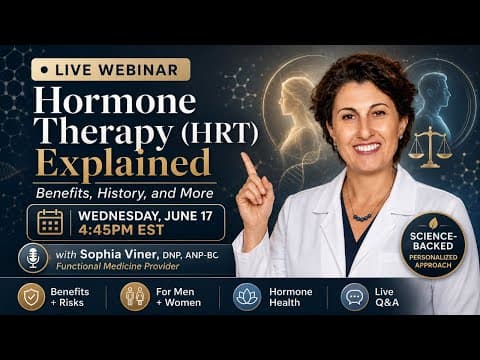 Hormone Replacement Therapy Explained: Benefits, History, and Root Causes - Med Matrix Podcast