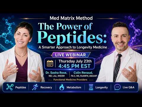 Peptide Therapy Explained: A Smarter Approach to Longevity Medicine - Med Matrix podcast