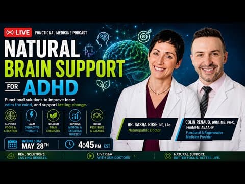Natural Brain Support for ADHD in Adults - Med Matrix Podcast