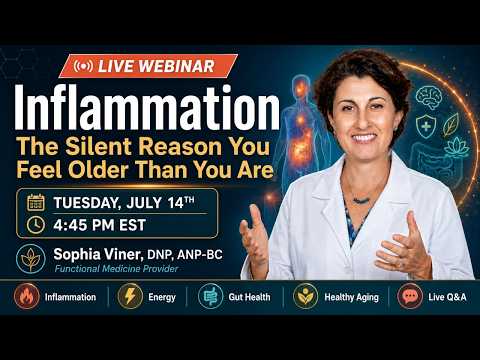 Chronic Inflammation: The Silent Reason You Feel Older Than You Are - Med Matrix Podcast on holistic health and root cause medicine