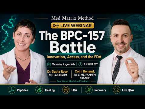 Med Matrix Podcast: The BPC-157 Battle: Innovation, Access, and the FDA