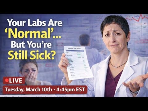 Decoding Your Normal Labs: Why Normal Is Not the Same as Optimal - Med Matrix Podcast