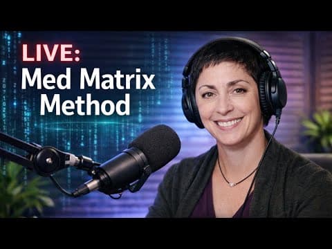 SIBO and Menopause: A Functional Medicine Approach with Dr. Sasha Rose - Med Matrix Podcast